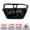 Navigatie HHyundai i20 2015-2018 5510-517 Android Octa Core 720p 4+64 DSP 360 camera carplay android auto CarStore Technology