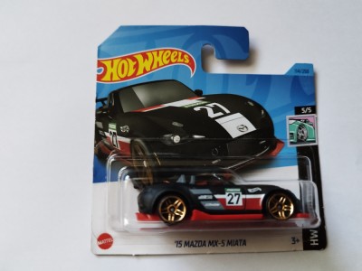 bnk jc Hot Wheels &amp;#039;15 Mazda MX-5 Miata - HW Modified 5/5 2023 foto