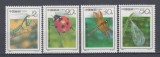 CHINA 1992 INSECTE SERIE MNH, Nestampilat