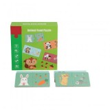 Set puzzle asociere, Animalele si hrana lor- Kabi