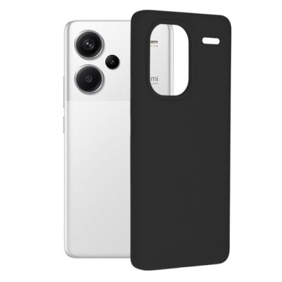 Husa pentru Xiaomi Redmi Note 13 Pro+ 5G - Techsuit Soft Edge Silicone - Black foto