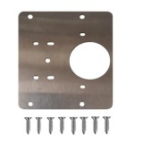Kit placa reparatie balama mobila, otel, &Oslash;35 mm, set 4 buc