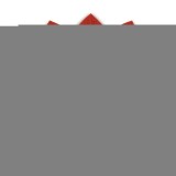 Hartie de slefuit delta cu Velcro 140 x 140 x 80 mm K100, 5 buc