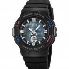 Ceas copii TIO 2076 Digital Quartz Analog Silicon Negru