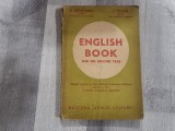 English book for the second year de H.Sascuteanu,I.Teller