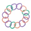 Set Elastice Păr, Multicolor, 14 Bucăți, Oem