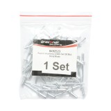 Popnituri din aluminiu 4x9.5 mm, set 50 buc, Breckner Germany