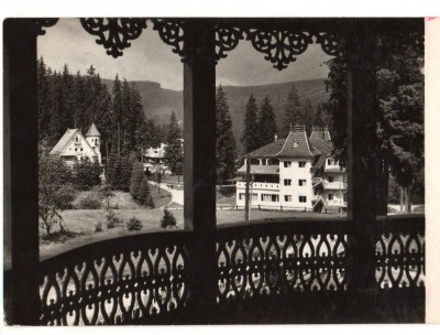 CPIB 15837 CARTE POSTALA - BORSEC, CASE DE ODIHNA, RPR foto