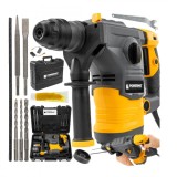 Rotopercutor SDS Plus 5.5J 2600W, masina gaurit percutie, Powermat