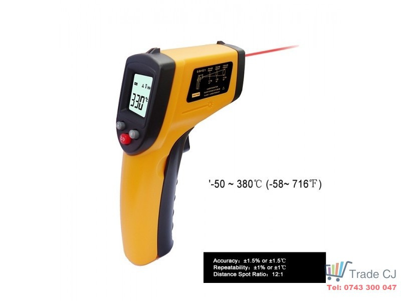 Termometru infrarosu laser digital profesional | arhiva Okazii.ro