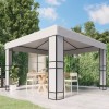 Gossi pavilion cu acoperis dublu, alb, 3 x 3 m