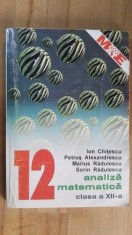 Analiza matematica clasa a 12-a - Ion Chitescu, Petrus Alexandrescu