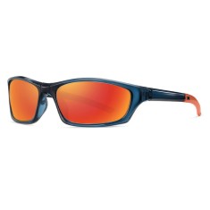 Ochelari polarizati sport Techsuit 24101, pliabili, oranj foto