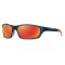 Ochelari polarizati sport Techsuit 24101, pliabili, oranj