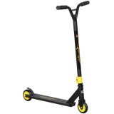 HOMCOM Scuter pentru Cascadorii Profesional, Trotinetă pentru trucuri Freestyle, Aluminiu, Metal, Piele artificială, pentru copii și adulți, aur | Aos