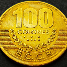 Moneda exotica 100 COLONES - COSTA RICA, anul 2000 * cod 2080