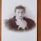 Fotografie tip CDV, femeie inceput de secol XX