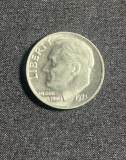 Moneda One Dime 1971 USA