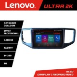 Navigatie dedicata Lenovo VW Amarok Octacore, 8 Gb RAM, 128 Gb Hdd, 4G, Qled 2K, DSP, Carplay AA, 360,Bluetooth CarStore Technology