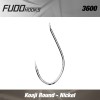 Carlige Fudo Koaji Round BN black nickel nr.15 17buc/plic