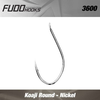 Carlige Fudo Koaji Round BN black nickel nr.15 17buc/plic foto