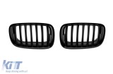 Grile rinichi lac negru potrivite pentru BMW X5 E70 2007-2013, X6 E71 2008-2013 Performance AutoTuning