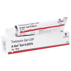 Gel TRETINOIN 0.025% 20gr -Acnee, Riduri, Cicatrici, Pete (Ketrel/Airol/Retin-A) foto