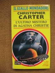 Christopher Carter - L&#039;ultimo mistero di Agatha Christie (in limba italiana)