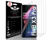 Cumpara ieftin Set 3 folii protectie de ecran TECHGEAR pentru Oppo Find X3 Pro 5G - RESIGILAT