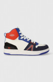 Lacoste sneakers din piele L001 Leather Colorblock High-Top 45SMA0027