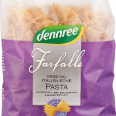 Paste Fainoase Farfale din Grau Dur Integral Bio Dennree 500gr