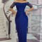 G647RR-44 Rochie lunga tip maxi cu umerii goi