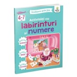 Cumpara ieftin Activitati cu labirinturi si numere. 4-7 ani/***