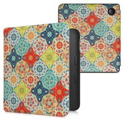 Husa kwmobile pentru Kobo Libra 2, Piele ecologica, Multicolor, 56575.65 foto