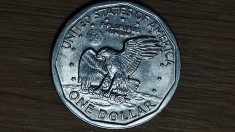 SUA -moneda comemorativa- 1 dollar 1979 -Susan B. Anthony Dollar- bijuterie AU/UNC!