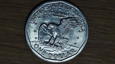 SUA -moneda comemorativa- 1 dollar 1979 -Susan B. Anthony Dollar- bijuterie AU/UNC! foto