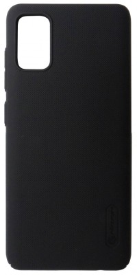 Husa tip capac spate Nillkin Super Frosted policarbonat negru pentru Samsung Galaxy A41 (SM-A415F) foto