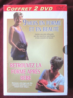 Pachet 2 DVD -uri: &amp;quot;9 mois en forme et en beaute. Retrouvez la forme apres bebe&amp;quot;. Exercitii pentru perioada sarcinii si regasirea formei dupa nastere foto