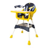 Scaun de masa pentru copii, 5-72luni, greutate maxima 50kg, galben Z-TOOLS / ZTS 9144