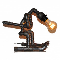 lampa schior steampunkdesigncj, lampa steampunk, corp de iluminat foto