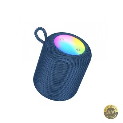 Boxa Portabila Bluetooth HOCO HC30 5W TWS RGB Albastra foto