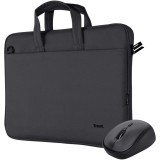 Set geanta laptop Trust Bologna 16, negru