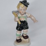 Baiat padurar - Bibelou vechi, vintage, portelan german Fasold &amp; Stauch