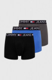 Cumpara ieftin Tommy Jeans boxeri 3-pack bărbați, culoarea negru UM0UM03159