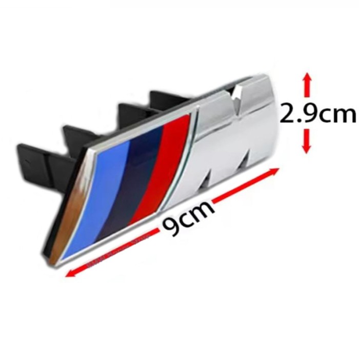 Emblema M pentru grila fata BMW, 9x3, chrom