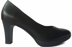Pantofi dama cu platforma Tamaris 1-1-22410-21 001 black foto