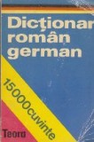 Dictionar Roman-German (15000 cuvinte)