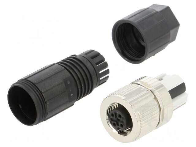 Mufă M12 4 PIN Mamă DeviceNet CANopen Cablu Drept