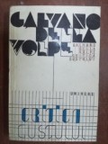 Critica gustului- Galvano Della Volpe
