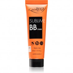puroBIO Cosmetics Sublime BB Cream crema hidratanta BB culoare 01 30 ml